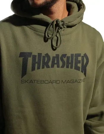 Bluza z kapturem Thrasher Skate Mag Army