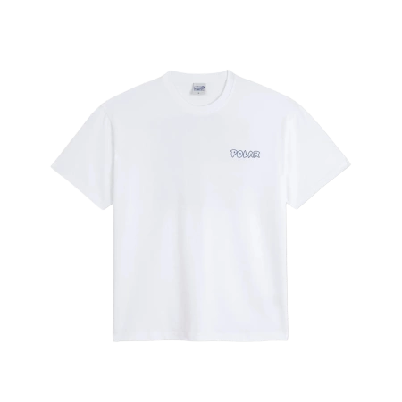 Koszulka T-Shirt Polar Skate Crash (White)