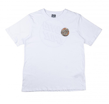 T-shirt damski Santa Cruz BT Fall Dye Dot (white)