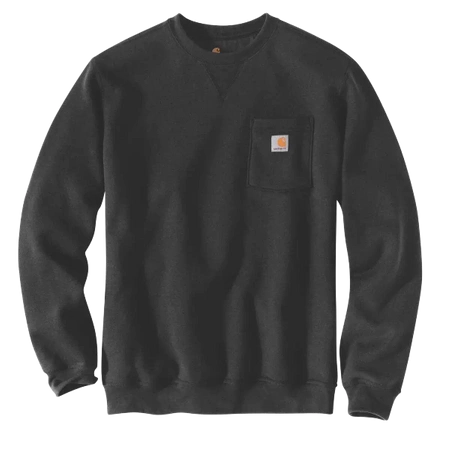 Bluza Carhartt Loose Fit Midweight Crewneck Pocket Sweatshirt (szara)