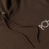 Bluza Polar Skate Dave Hoodie | Stroke Logo (Chocolate)