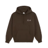 Bluza Polar Skate Dave Hoodie | Stroke Logo (Chocolate)