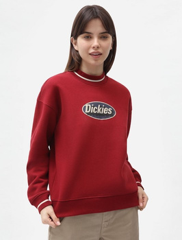 Bluza Dickies Saxman High Neck (biking red)