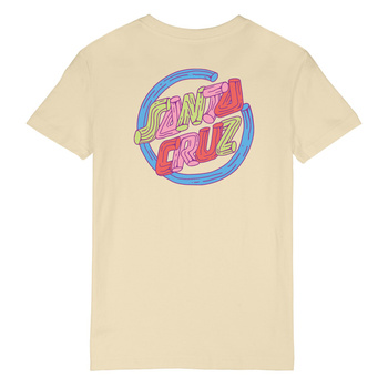 T-shirt damski Santa Cruz Tubular Dot (chalk)