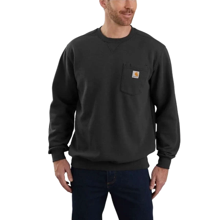 Bluza Carhartt Loose Fit Midweight Crewneck Pocket Sweatshirt (szara)