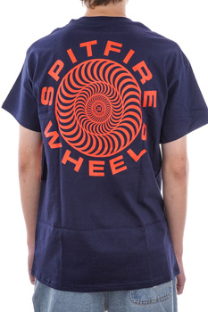 T-shirt Spitfire Classic 87 Swirl (navy/red)