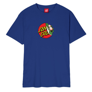 T-shirt Santa Cruz Beware Dot Front (cobalt)