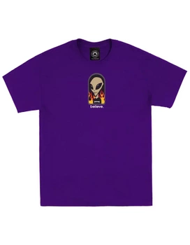 T-shirt Thrasher x Alien Workshop Believe (purple)